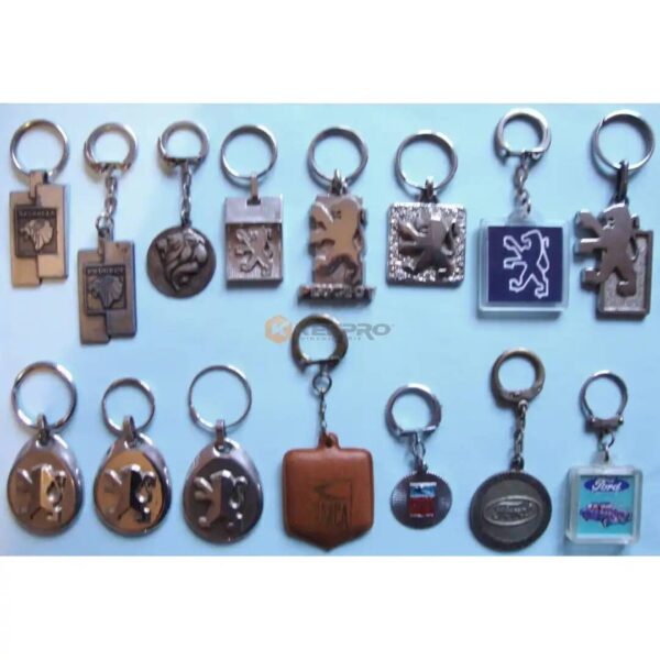 PORTE CLE LOGO AUTO PEUGEOT FIAT RENAULT