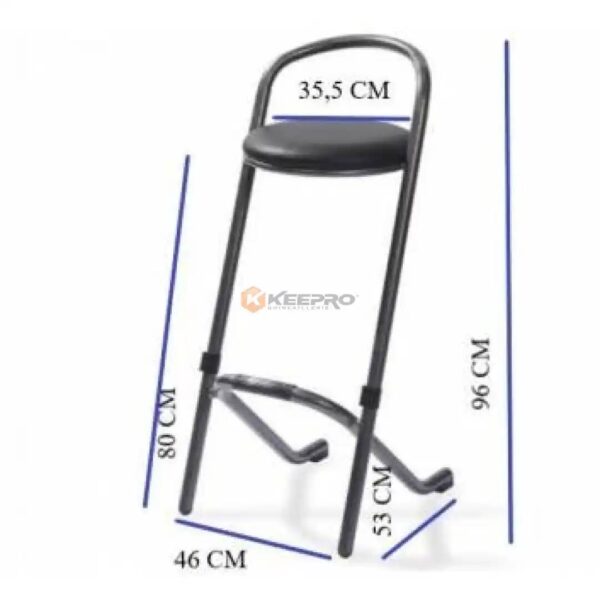CHAISE ZZ NOIR SUPERETTE SA-003 LOCAL
