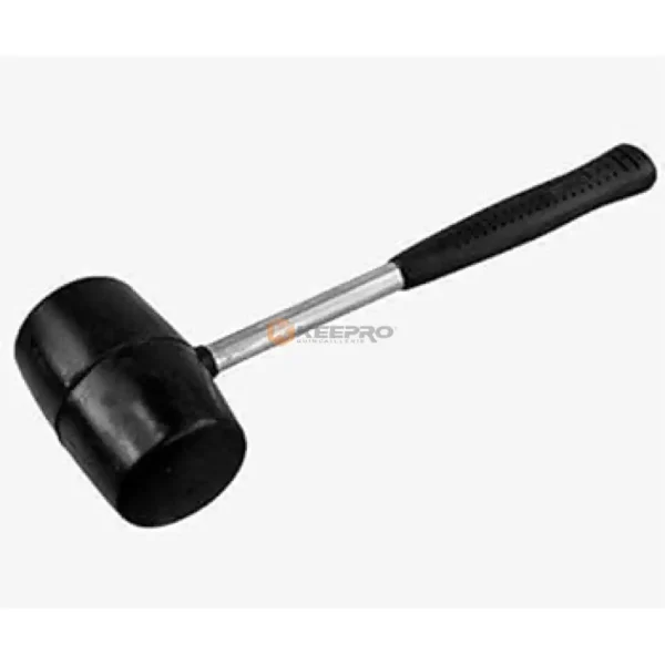MAILLET NOIR MANCHE METALE PPM 300G