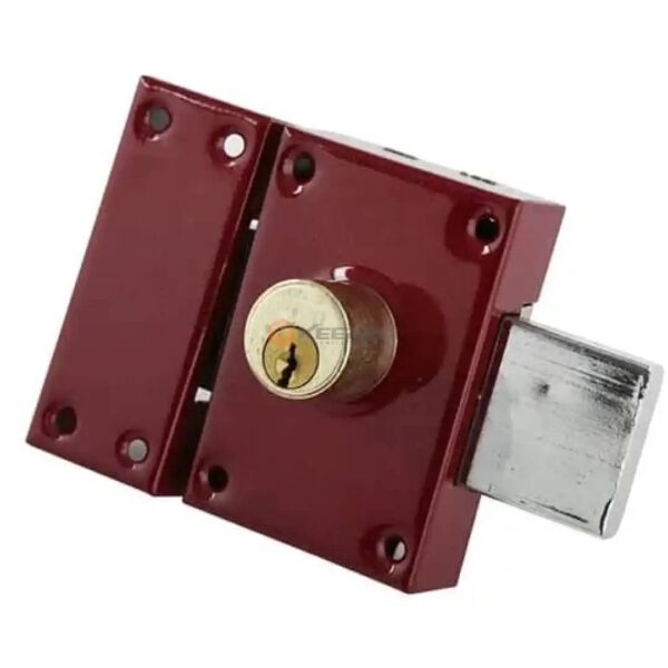 VERROU DOUBLE CANON CARRE ROUGE MS