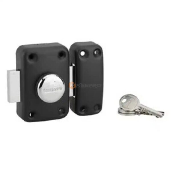 VERROU A BOUTON NOIR PF-85/DK-N PARFAIT