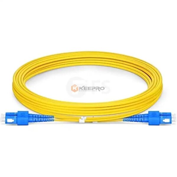 CABLE RESEAU FIBRE OPTIQUE 02M SIMPLE FIBER IMP