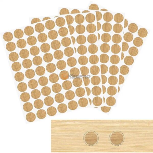 CACHE VIS ADHESIF PLAQUE (112PCS)
