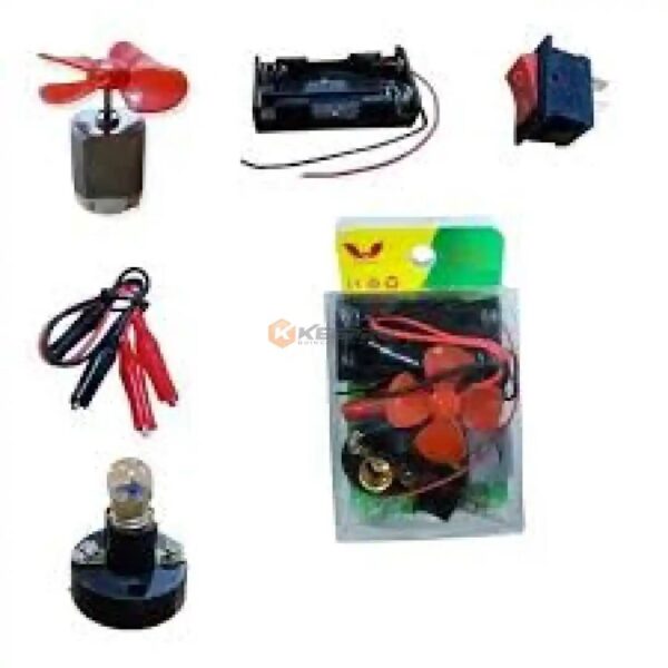 CIRCUIT ELECTRIQUE +MOTEUR+VENTIL 6P BOITE /SAC