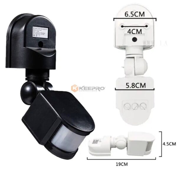 DETECTEUR MOUVEMENT PLAFON AL-1006 PLIANT AVEL
