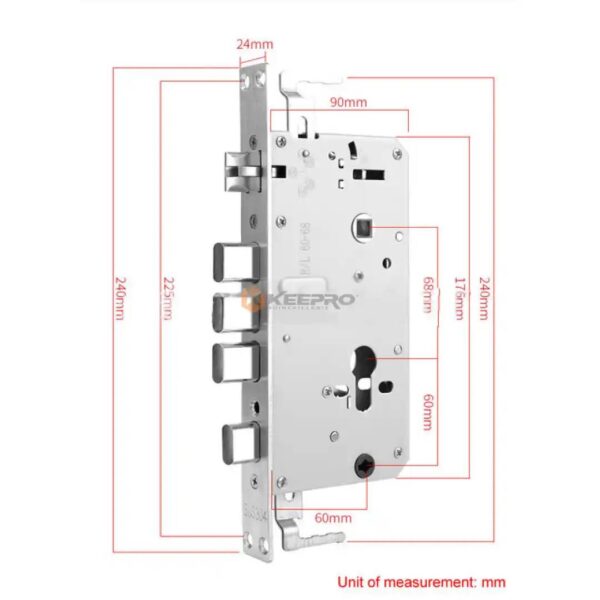 SERRURE ENCAS CANON A09-A PM PORTE CHINE BOITE DECORE