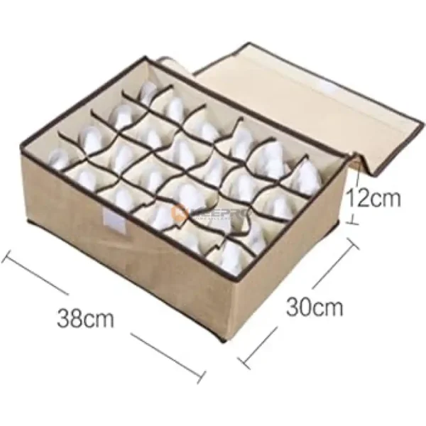 ORGANISEUR TIROIR /ARMOIR PLIANT 24X33X11 CARRE +COUVERT IMP 1PCE MF-50-600 FIRLA