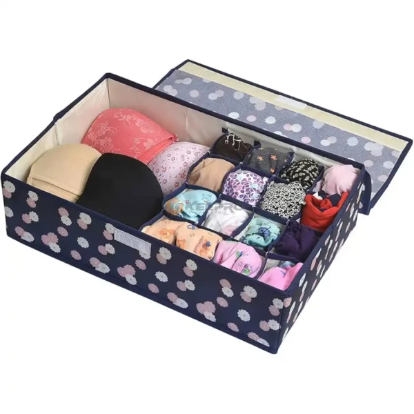 ORGANISEUR TIROIR /ARMOIR PLIANT 30X45X11 CARRE +COUVERT TRANSP IMP B-46-10 FIRLA