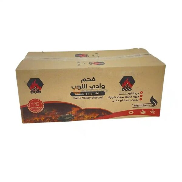CHARBON BARBECUE NOIR OLIVE PRESSE 10KG CARTON KING