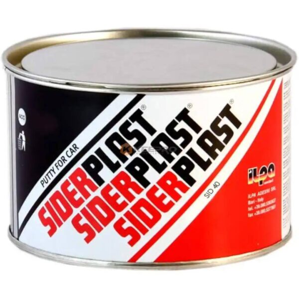MASTIQUE DE FER GRIS 800G + DURCIS SIDERPLAST