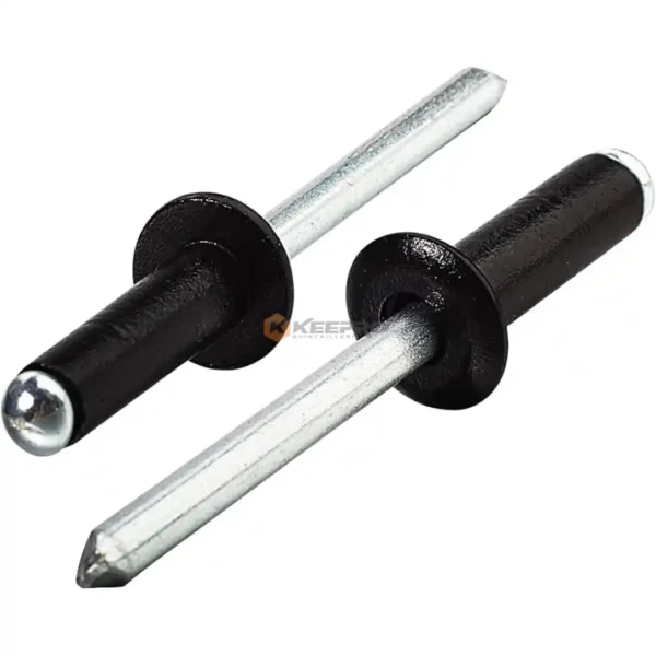 RIVET 4X12 NOIR BOITE 700PCS BLIND /WETOP