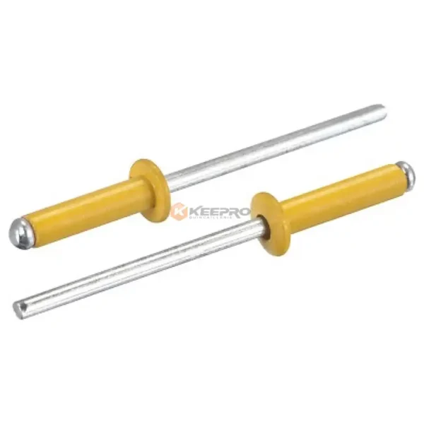 RIVET 4X16 JAUNE BOITE 500PCS WETOP