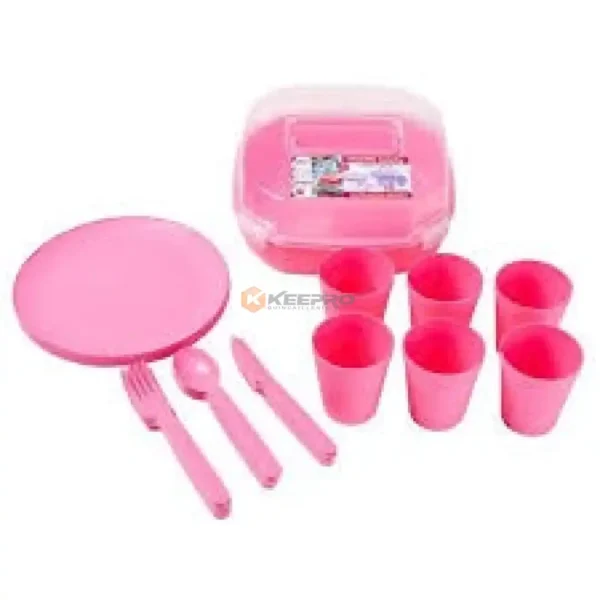 BOITE UTENSILS PICNIC NOZHA FAMILY 6 PERSON MADJOUR