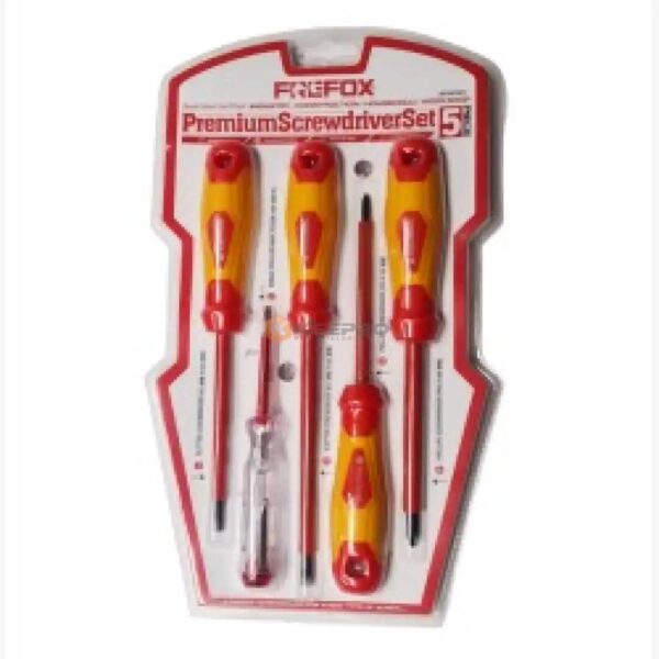 JEU TOURNEVIS ELEC 5PCS 603VDE5 WEIHANDA / FREFOX