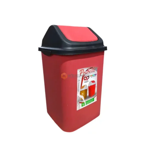 POUBELLE PM 35CM COUVERT PIVOT OKKA