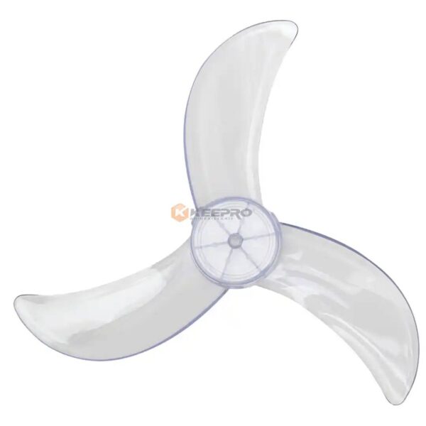VENTILO VENTILATEUR PLAST HELICE TRANSP 3 BRAS FIN 18" CRYSTAL