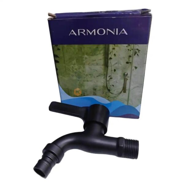 ROBINET ARROSAGE 15/21 ABRAS 21072-6 NOIR ARMONIA