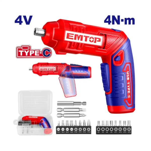 VISSEUSE 4V 20PCS ECSR0408-D2 EMTOP