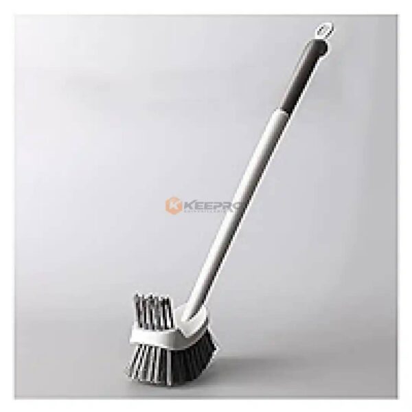 BROSSE WC SILICONE DOUBLE FACE 2F POIGNE CHROME 35853.22
