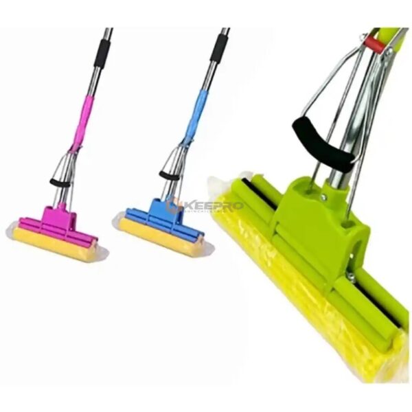 SERPILLIERE MAGIQUE EPONGE +BRAS D'ESSORAGE M/EXT 38CM GM ALWAN