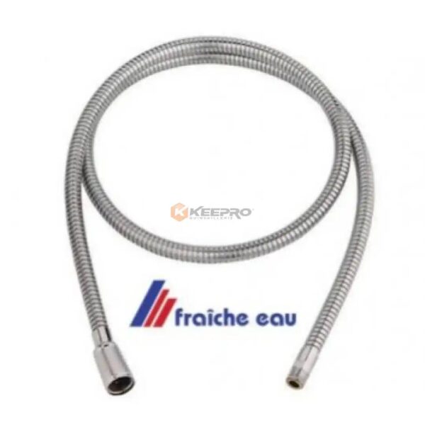 FLEXIBLE MITIGEUR EVIER VASQUE RESSORT 60CM CHROME MAZA