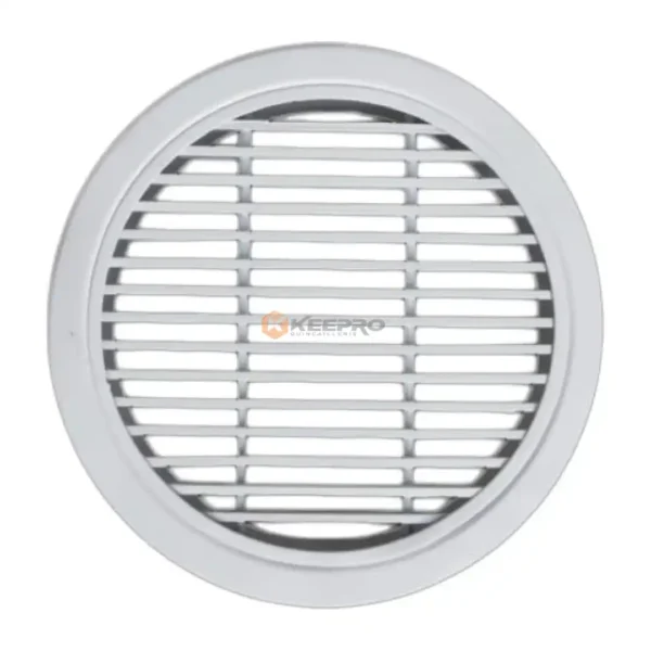 GRILLE D'AERATION PLAST ROND +MOUSTIQUAIRE 110 MARAM KAMELIA