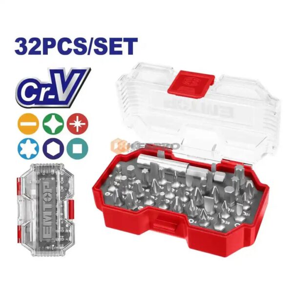 JEU EMBOUT 32PCS EMSV3K03 EMTOP