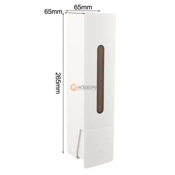 PORTE SAVON LIQUIDE CARRE BLANC PC08-01 S/W