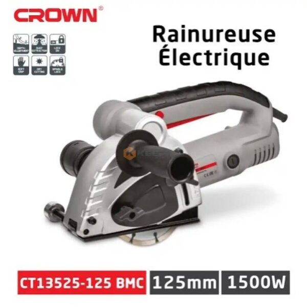 RAINUREUSE 1500W 125MM CT13525 CROWN