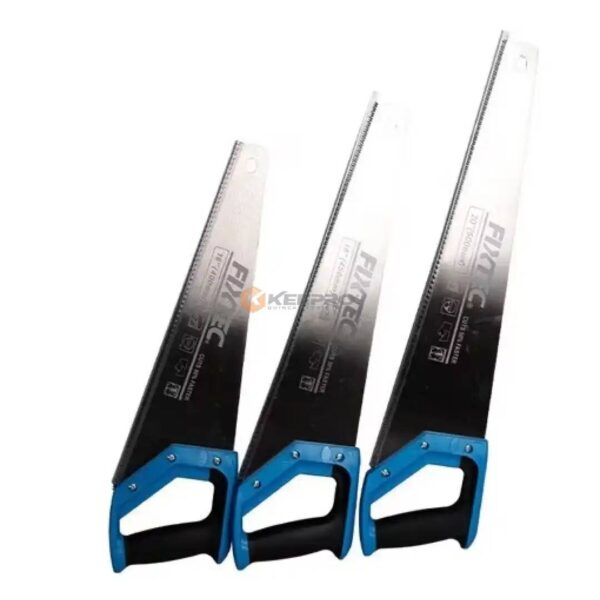 SCIE A BOIS BLEU/CHROME 20"