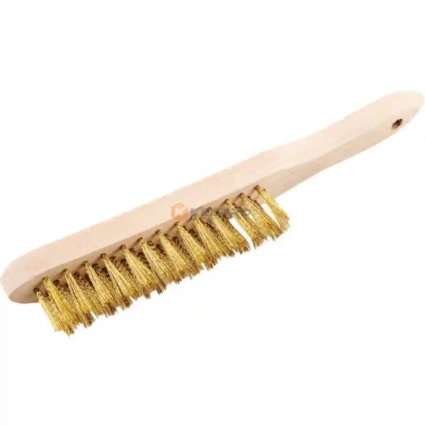 BROSSE METALLIQ JAUNE SIMPLE P/ BOIS LB-9090 LAMBOSS