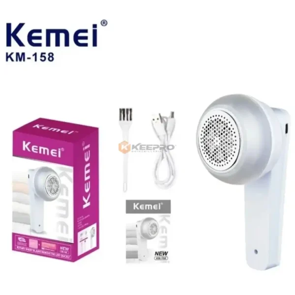BROSSE VETEMENT ELECTRIQUE RECHARGABLE KM-158 KEMEI