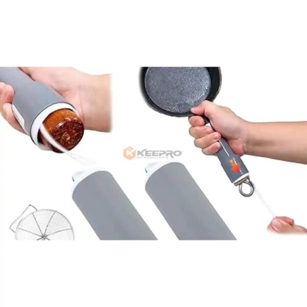 COUVERT BRAS MULTI-USAGE EN SILICONE GRIS 25MM 1354-2 KITCHEN CAST IRON