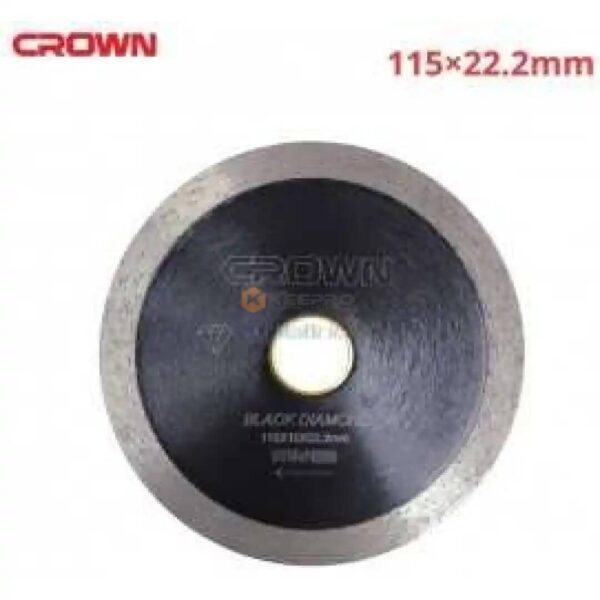 DISQUE DIAMOND 115 TURBO NOIR CTDDP0220 CROWN
