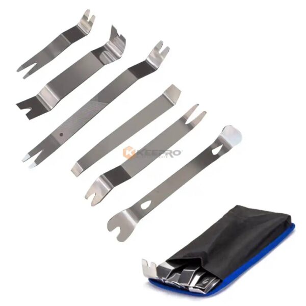 JEU ARRACHE CLOUS INOX CHROME SAC 6 PCS TOOLS
