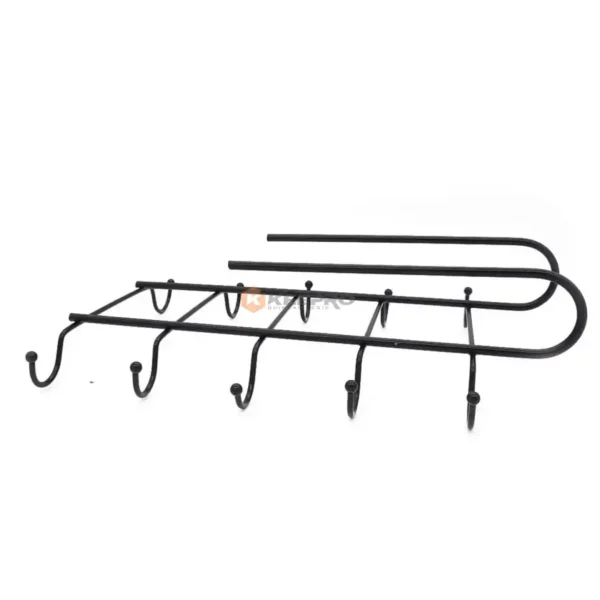 PORTE OBJET CUISINE SUSPEND 2X5T LARGE NOIR