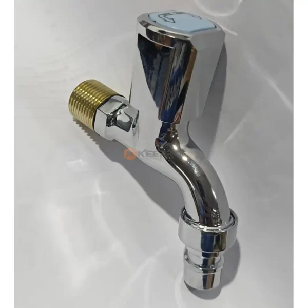 ROBINET ARROSAG 15/21 BOULE CARRE CHROME ON-OFF ITALYVIEIR /LANGSE