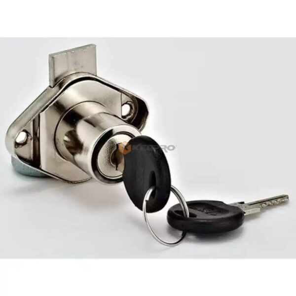 SERRURE TIROIR 1/2 TOUR OVAL /TRAPEZOIDALE PM 2V 106-22MM