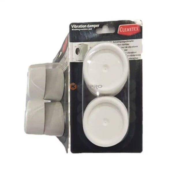 SUPPORT PIED MACHINE A LAVER ANTI VIBRATION 4PCS A VENTOUSE CLEANTEX