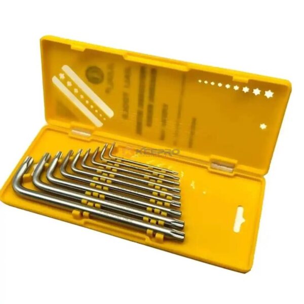 JEU CLE ETOILE GM 9PCS BOITE JAUNE OPTIMUS /DAMILUX