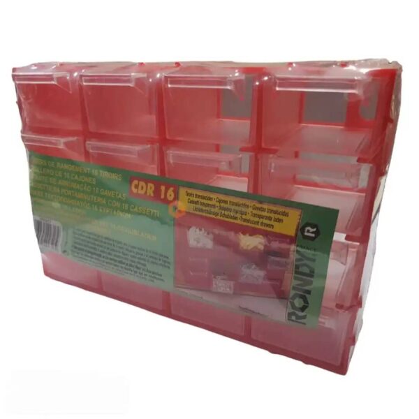 TIROIR VIS DE 16PCS PLAST RONDY