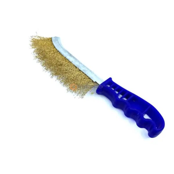 BROSSE METALLIQ JAUNE SIMPLE P/ BLEU SALI