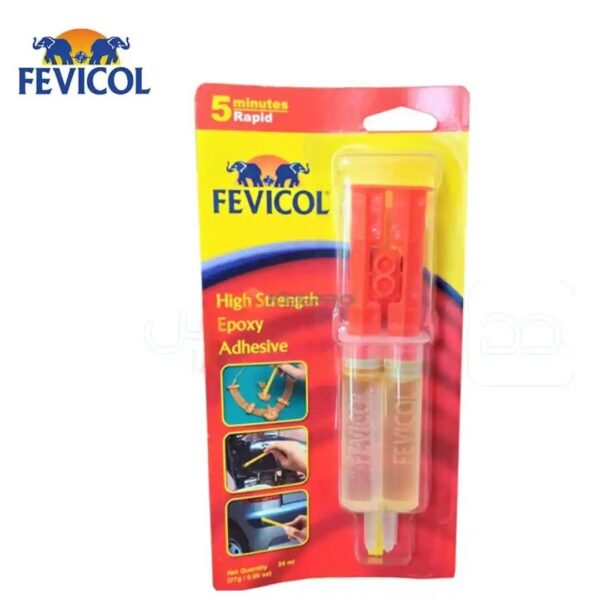 COLLE ARALDITE SERINGUE TRANSP 27G FEVICOL