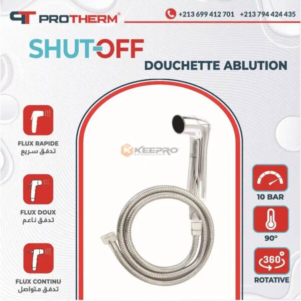 DOUCHETTE ABLUTION A/F CHROME PT-R02-C PROTHERM