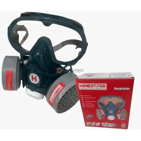 MASQUE ANTI POUSSIERE +LUNETTE +2 CARTOUCHE FILTR YAP1102 HONEST PRO