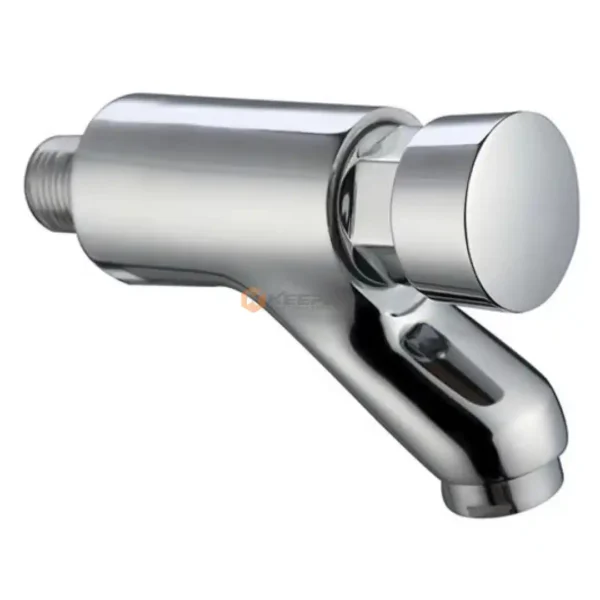 ROBINET LAVABO MURAL BOULE POUSSOIR BSF