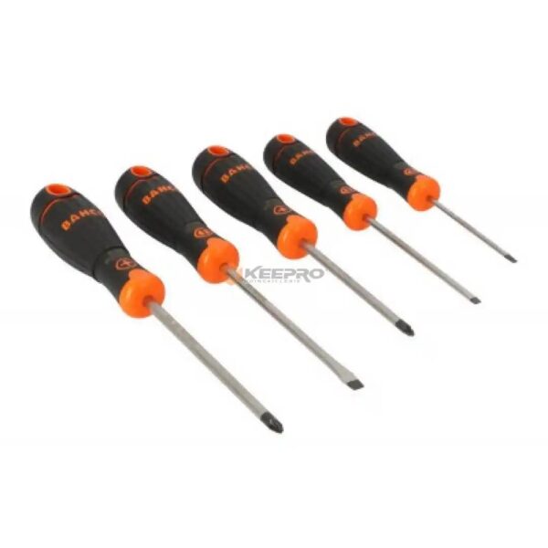 TOURNEVIS MECANIQUE SIMPLE 4 COIN 6X300 BLEU / ORANGE INTCRO /XITELI