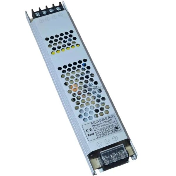 TRANSFO PROFILE 24V 300W 25A BLOC ALUM PHOMSI