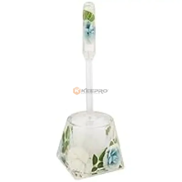 BROSSE WC VASE TRANSPARENT CARRE