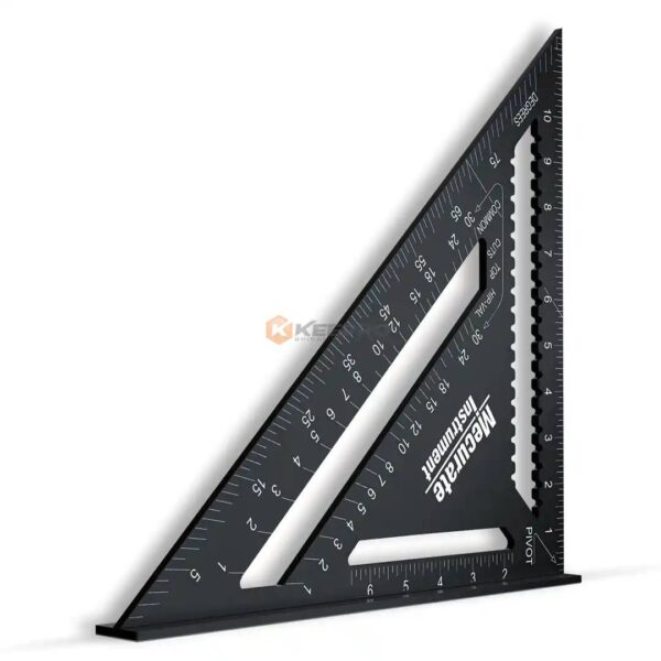 EQUERRE NOIR 12" 30CM TOP LINE